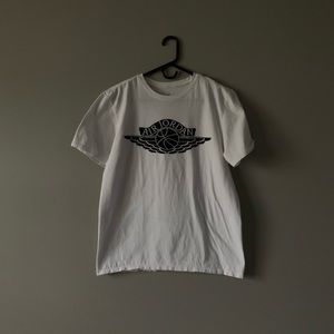 Jordan tee shirt.